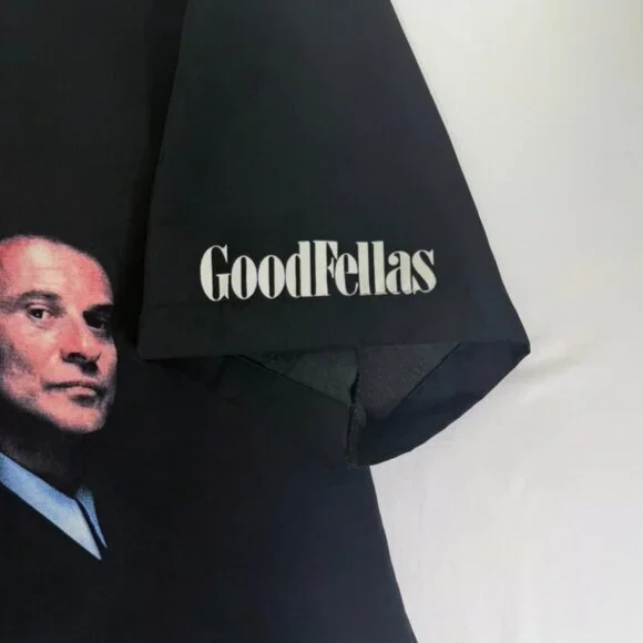 VTG 90s Y2K Dragonfly Goodfellas Mobster Button-Up Shirt - Picture 2 of 4